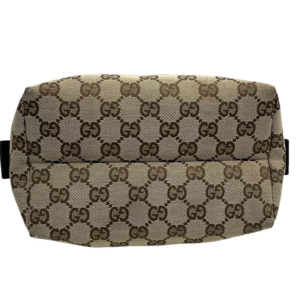 Gucci Handbag GG Canvas Handheld Beige Brown - Picture 6 of 10